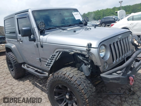 2016 Jeep Wrangler Black Bear with VIN 1C4AJWAG5GL258426, listed as a IAAI auction lot 42400914 with 128,606 mi miles and . Bid and sale history available at DreamBid. Image 6.