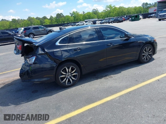 2020 Chevrolet Malibu RS with VIN 1G1ZG5ST2LF060556, listed as a IAAI auction lot 42008963 with 94,839 mi miles and . Bid and sale history available at DreamBid. Image 4.
