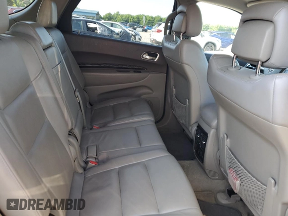 2013 Dodge Durango Crew with VIN 1C4RDHDG3DC596985, listed as a Copart auction lot 62218015 with 296,266 mi miles and Salvage title. Bid and sale history available at DreamBid. Image 11.