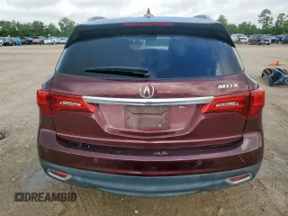 2014 Acura MDX Advance with VIN 5FRYD3H8XEB016782, listed as a Copart auction lot 60734015 with 97,323 mi miles and Salvage title. Bid and sale history available at DreamBid. Image 6.