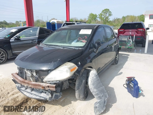 2009 Nissan Versa S with VIN 3N1BC11E09L442134, listed as a IAAI auction lot 41374253 with 241,200 mi miles and . Bid and sale history available at DreamBid. Image 2.