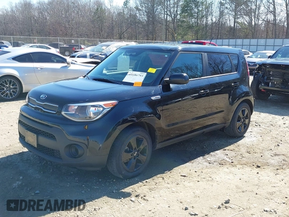 2018 Kia Soul with VIN KNDJN2A27J7505284, listed as a IAAI auction lot 41686793 with 104,821 mi miles and . Bid and sale history available at DreamBid. Image 17.