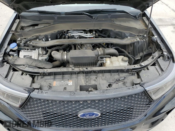 2022 Ford Explorer with VIN 1FM5K8AC6NGC24293, listed as a Copart auction lot 54847945 with 37,261 mi miles and Salvage title. Bid and sale history available at DreamBid. Image 12.