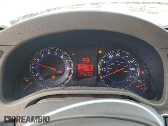 2008 Infiniti G35 with VIN JNKBV61E88M202904, listed as a Copart auction lot 72612534 with 179,386 mi miles and Salvage Title. Bid and sale history available at DreamBid. Image 9.