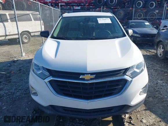 2020 Chevrolet Equinox LS with VIN 3GNAXHEV1LS546703, listed as a IAAI auction lot 41760071 with 68,000 mi miles and . Bid and sale history available at DreamBid. Image 12.