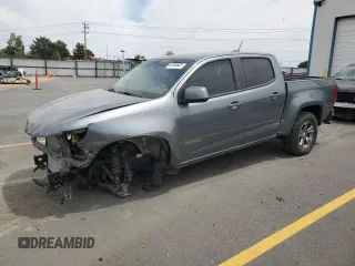 2018 Chevrolet Colorado 4WD Z71 with VIN 1GCGTDEN0J1225161, listed as a Copart auction lot 64504665 with 77,788 mi miles and Salvage title. Bid and sale history available at DreamBid. Image 1.