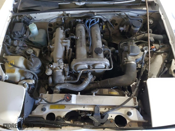 1992 Mazda MX-5 Miata with VIN JM1NA3514N0326347, listed as a Copart auction lot 42543615 with 123,295 mi miles and Salvage Title. Bid and sale history available at carsss.com. Image 11.