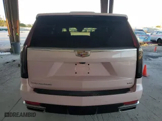 2023 Cadillac Escalade 4WD Premium Luxury with VIN 1GYS4BKL6PR299767, listed as a Copart auction lot 76248634 with 21,774 mi miles and Salvage Title. Bid and sale history available at carsss.com. Image 6.