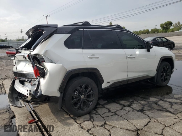 2023 Toyota RAV4 Hybrid XSE z VIN JTME6RFV5PJ035603, wystawiony jako Copart lot #58802745 z przebiegiem 22 750 mil mil oraz Szkoda całkowita • Salvage title. Historia ofert i sprzedaży dostępna na DreamBid. Obrazek 3.
