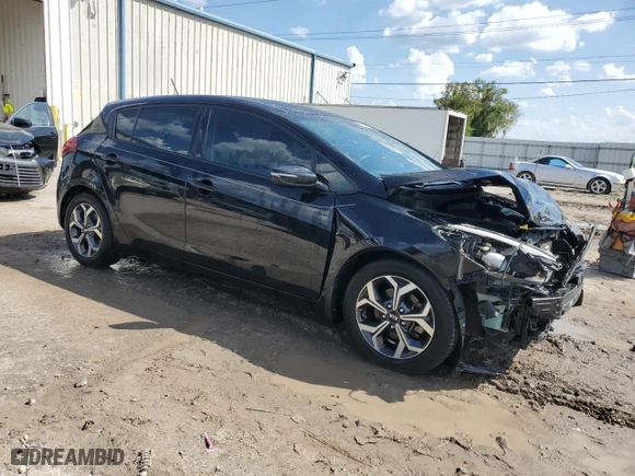 2016 Kia Forte 5-Door LX with VIN KNAFK5A86G5608301, listed as a Copart auction lot 72516224 with 70,687 mi miles and Salvage Title. Bid and sale history available at carsss.com. Image 4.