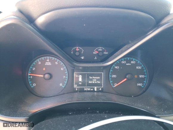 2017 Chevrolet Colorado 2WD WT with VIN 1GCGSBEA6H1181374, listed as a Copart auction lot 41754695 with 247,301 mi miles and Salvage Title. Bid and sale history available at carsss.com. Image 9.