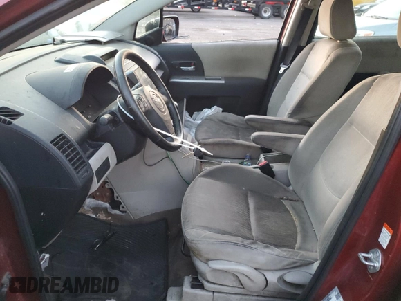 2010 Mazda 5 Sport with VIN JM1CR2W30A0382726, listed as a Copart auction lot 70717344 with 87,716 mi miles and Clean Title. Bid and sale history available at DreamBid. Image 7.