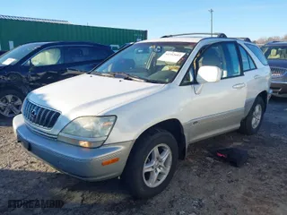 2002 Lexus RX 300 with VIN JTJHF10U020262983, listed as a IAAI auction lot 41352683 with 167,726 mi miles. Bid and sale history available at carsss.com. Image 2.