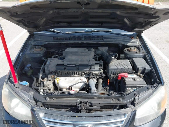 2009 Kia Spectra EX with VIN KNAFE221495631702, listed as a IAAI auction lot 41875896 with 234,550 mi miles. Bid and sale history available at carsss.com. Image 10.