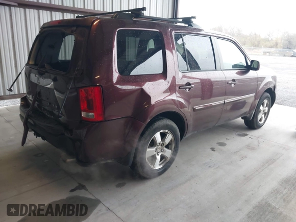 2009 Honda Pilot EX with VIN 5FNYF48499B005597, listed as a IAAI auction lot 41975121 with 309,769 mi miles. Bid and sale history available at carsss.com. Image 4.