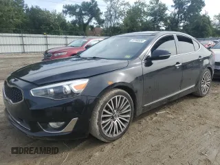 2015 Kia Cadenza Premium with VIN KNALN4D77F5187145, listed as a Copart auction lot 72768534 with 113,130 mi miles and Clean Title. Bid and sale history available at carsss.com. Image 1.
