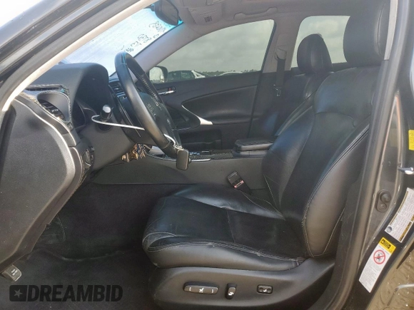 2010 Lexus IS 250 with VIN JTHBF5C26A5123922, listed as a Copart auction lot 64084835 with 159,652 mi miles and Salvage title. Bid and sale history available at DreamBid. Image 7.