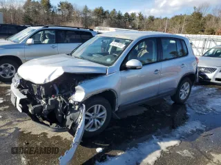 2014 Volkswagen Tiguan SE z VIN WVGAV3AX9EW563907, wystawiony jako Copart lot #45157495 z przebiegiem 100 174 mil mil oraz Szkoda całkowita • Salvage title. Historia ofert i sprzedaży dostępna na DreamBid. Obrazek 1.