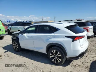 2020 Lexus NX 300 F Sport with VIN JTJSARDZ2L5013615, listed as a Copart auction lot 56094695 with 65,368 mi miles and Salvage title. Bid and sale history available at DreamBid. Image 2.