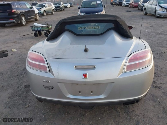 2007 Saturn Sky with VIN 1G8MB35B07Y118708, listed as a IAAI auction lot 41233312 with 1 mi miles. Bid and sale history available at carsss.com. Image 15.