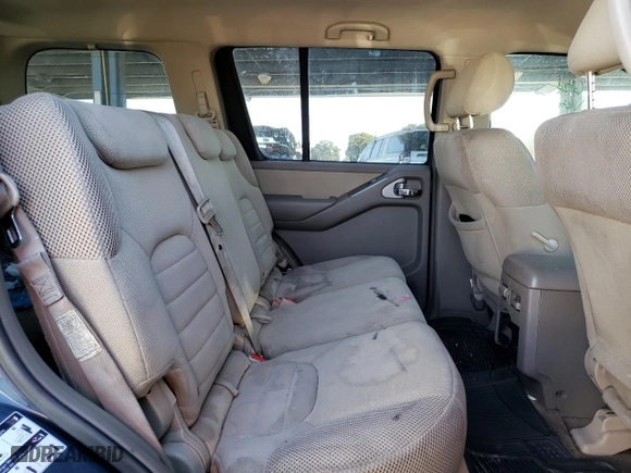 2008 Nissan Pathfinder S with VIN 5N1AR18U08C656826, listed as a Copart auction lot 59706093 with 225,454 mi miles and Salvage Title. Bid and sale history available at carsss.com. Image 10.