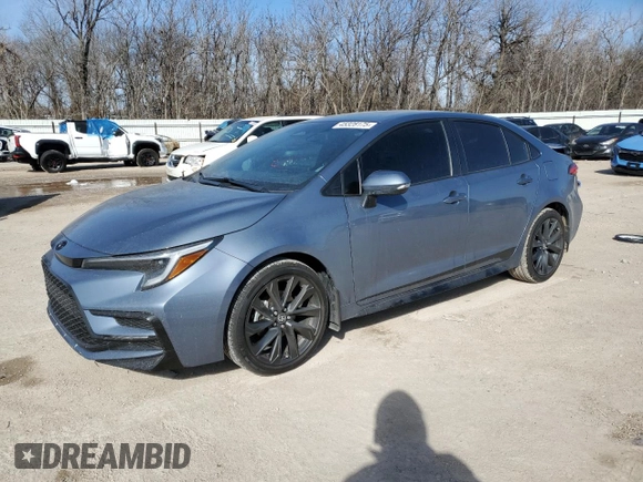 2024 Toyota Corolla SE with VIN 5YFS4MCE8RP197501, listed as a Copart auction lot 45328175 with 9,942 mi miles and Salvage Title. Bid and sale history available at DreamBid. Image 1.