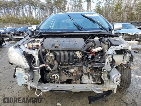 2012 Toyota Corolla L with VIN 2T1BU4EE6CC871021, listed as a Copart auction lot 87738245 with 64,276 mi miles and Non Repairable. Bid and sale history available at carsss.com. Image 5.