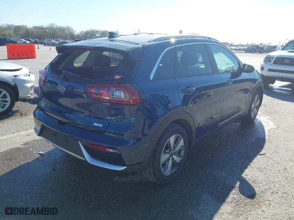 2019 Kia Niro LX with VIN KNDCB3LC3K5256718, listed as a IAAI auction lot 41877386 with 70,373 mi miles. Bid and sale history available at carsss.com. Image 4.