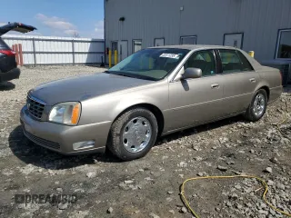 2002 Cadillac DeVille DHS z VIN 1G6KE57Y32U107755, wystawiony jako Copart lot #52811235 z przebiegiem 111 141 mil mil oraz Nie do naprawy. Historia ofert i sprzedaży dostępna na DreamBid. Obrazek 1.