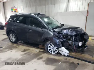 2014 Mazda CX-5 Touring with VIN JM3KE4CY6E0306508, listed as a Copart auction lot 53475075 with 0 mi miles and Salvage Title. Bid and sale history available at carsss.com. Image 4.