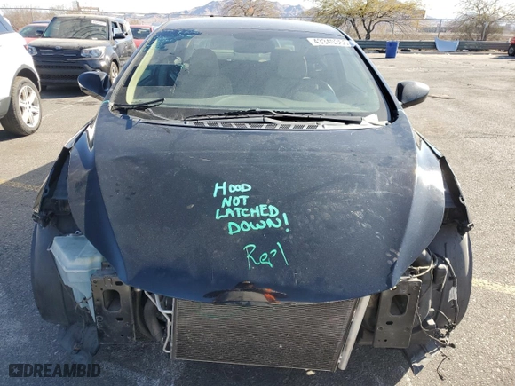 2013 Hyundai Elantra GLS PZEV with VIN 5NPDH4AE3DH159292, listed as a Copart auction lot 43340365 with 107,673 mi miles and Salvage Title. Bid and sale history available at carsss.com. Image 5.