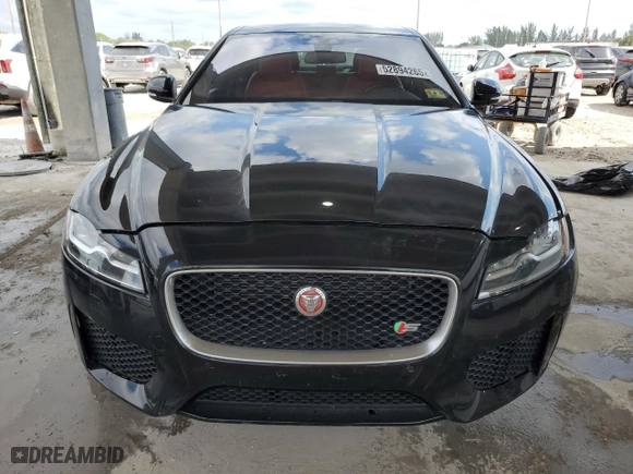 2016 Jaguar XF S with VIN SAJBM4BV2GCY05781, listed as a Copart auction lot 52894265 with 68,346 mi miles and Salvage Title. Bid and sale history available at carsss.com. Image 5.