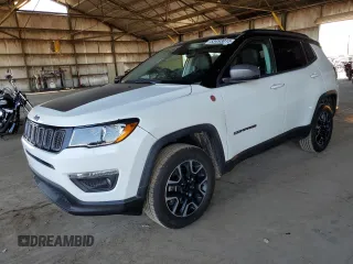 2019 Jeep Compass Trailhawk with VIN 3C4NJDDB2KT618268, listed as a Copart auction lot 53493015 with 77,287 mi miles and Clean Title. Bid and sale history available at carsss.com. Image 1.