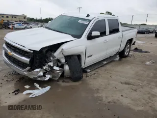 2016 Chevrolet Silverado 1500 LT with VIN 3GCPCREC0GG307297, listed as a Copart auction lot 55202355 with 47,535 mi miles and Salvage Title. Bid and sale history available at DreamBid. Image 1.