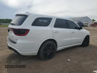 2018 Dodge Durango SRT with VIN 1C4SDJGJ3JC341670, listed as a Copart auction lot 58412575 with 82,936 mi miles and Salvage title. Bid and sale history available at DreamBid. Image 3.