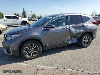 2021 Honda CR-V EX with VIN 2HKRW1H51MH404221, listed as a Copart auction lot 50611665 with 29,699 mi miles and Salvage Title. Bid and sale history available at carsss.com. Image 1.