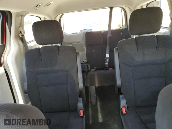 2015 Dodge Grand Caravan SE with VIN 2C4RDGBG6FR569383, listed as a Copart auction lot 55075745 with 45,474 mi miles and Salvage Title. Bid and sale history available at DreamBid. Image 10.