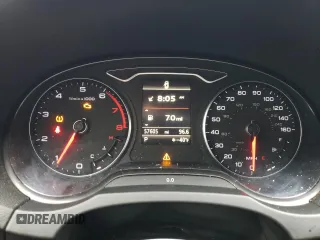 2015 Audi A3 1.8T Premium Plus with VIN WAUCCGFF2F1128698, listed as a Copart auction lot 61918183 with 57,605 mi miles. Bid and sale history available at carsss.com. Image 9.