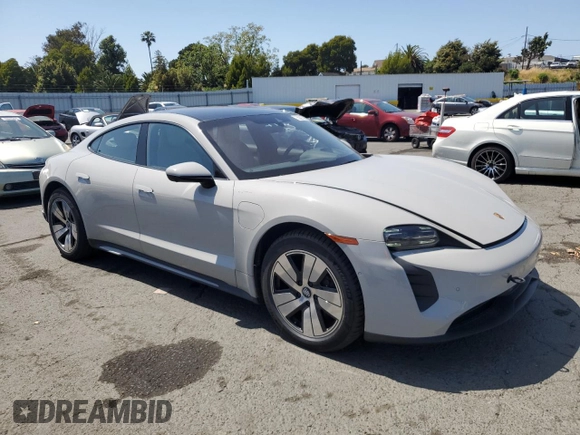 2023 Porsche Taycan z VIN WP0AA2Y16PSA13332, wystawiony jako Copart lot #55297385 z przebiegiem 18 822 mil mil oraz Szkoda całkowita • Salvage title. Historia ofert i sprzedaży dostępna na DreamBid. Obrazek 4.