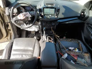2017 Ford Escape Titanium with VIN 1FMCU9JD0HUD39896, listed as a Copart auction lot 51850205 with 64,722 mi miles and Clean Title. Bid and sale history available at carsss.com. Image 8.