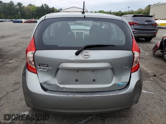 2014 Nissan Note S with VIN 3N1CE2CP0EL415612, listed as a Copart auction lot 56296785 with 90,331 mi miles and Salvage title. Bid and sale history available at DreamBid. Image 6.