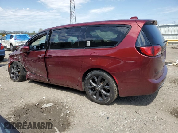 2020 Chrysler Pacifica Touring with VIN 2C4RC1FG2LR235891, listed as a Copart auction lot 54235655 with 75,343 mi miles and Salvage Title. Bid and sale history available at DreamBid. Image 2.