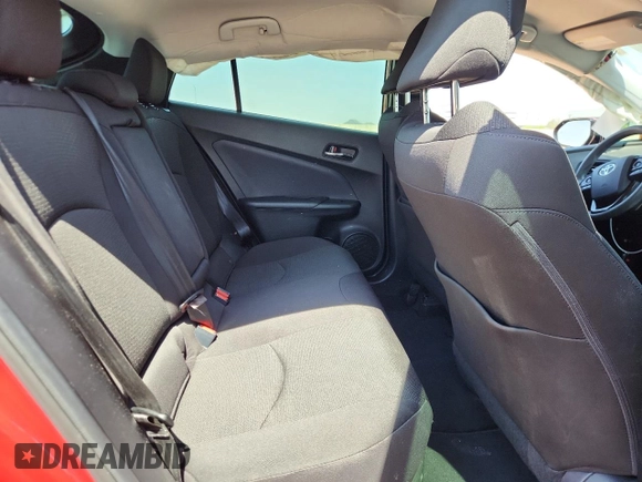 2019 Toyota Prius LE with VIN JTDL9RFUXK3006522, listed as a Copart auction lot 60734205 with 71,642 mi miles and Salvage title. Bid and sale history available at DreamBid. Image 10.