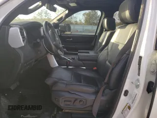 2022 Toyota Tundra Platinum with VIN 5TFNA5DB8NX014092, listed as a Copart auction lot 80914624 with 46,237 mi miles and Salvage title. Bid and sale history available at DreamBid. Image 7.