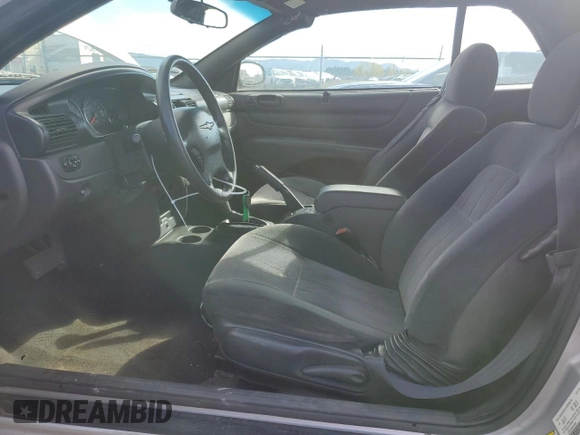 2006 Chrysler Sebring with VIN 1C3EL45X76N102955, listed as a Copart auction lot 50058875 with 126,887 mi miles and Salvage Title. Bid and sale history available at DreamBid. Image 7.
