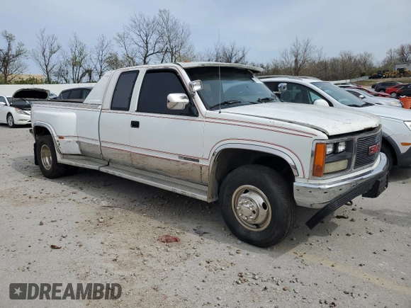1989 GMC Sierra 1500 with VIN 2GTHC39K3K1532298, listed as a Copart auction lot 51497065 with 233,797 mi miles and Salvage Title. Bid and sale history available at DreamBid. Image 4.
