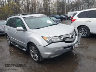 2009 Acura MDX Tech Pkg with VIN 2HNYD28609H530435, listed as a IAAI auction lot 42007161 with 278,145 mi miles. Bid and sale history available at carsss.com. Image 1.