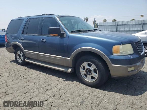 2003 Ford Expedition Eddie Bauer with VIN 1FMRU17W73LC44240, listed as a Copart auction lot 58763475 with 269,202 mi miles and Salvage title. Bid and sale history available at DreamBid. Image 4.