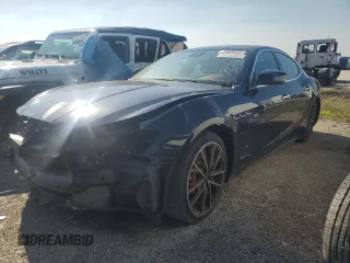 2019 Maserati Ghibli S Q4 GranLusso с VIN ZAM57YTLXK1314852, выставлен на аукционе Copart как лот 74938993 с пробегом Не указан миль и Списание • Salvage title. История ставок и продаж доступна на DreamBid. Изображение 1.