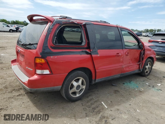 2001 Ford Windstar Sport Standard z VIN 2FMZA57421BC26093, wystawiony jako Copart lot #56892335 z przebiegiem 161 634 mil mil oraz Szkody całkowita. Historia ofert i sprzedaży dostępna na DreamBid. Obrazek 3.